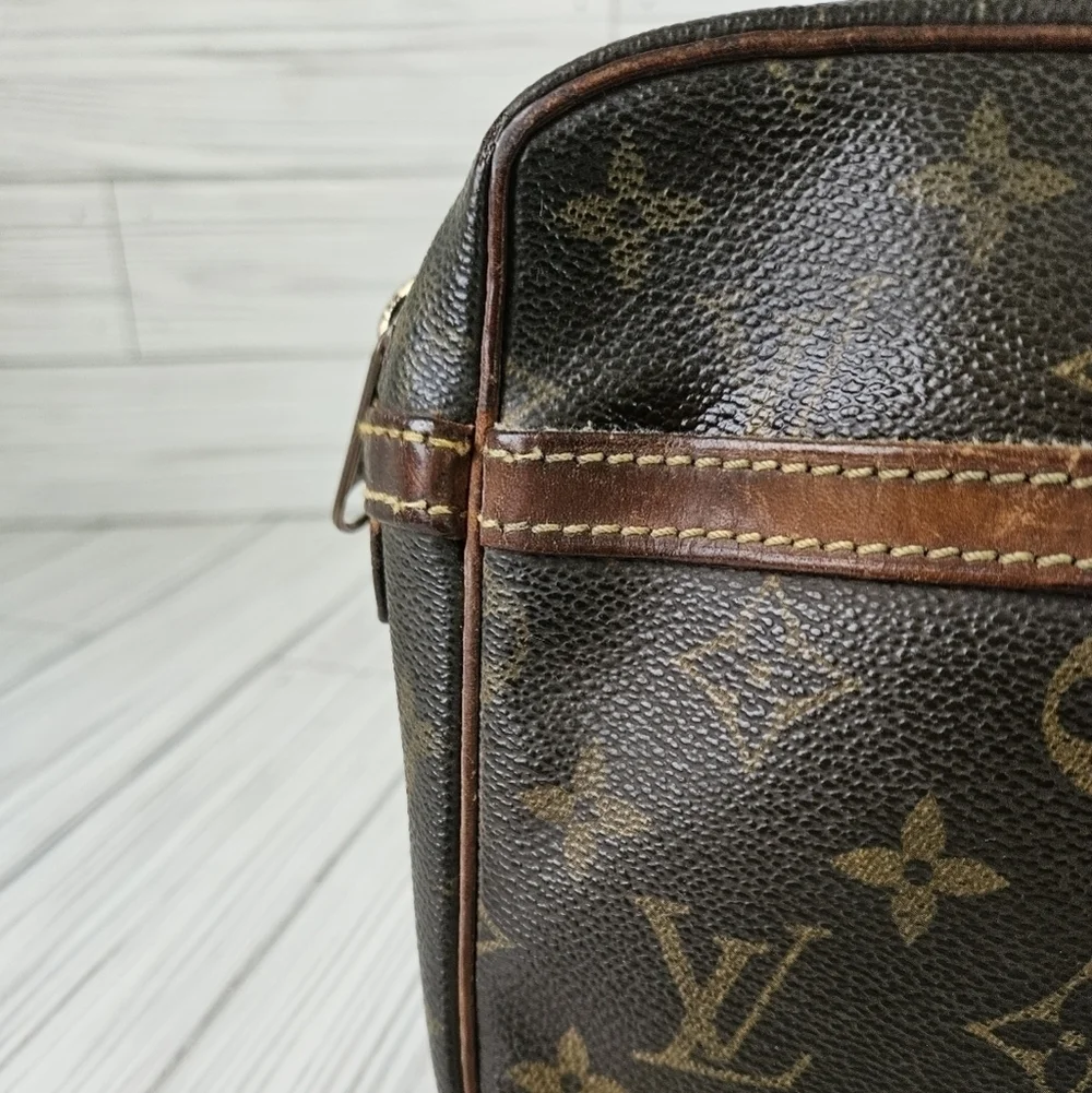 Louis Vuitton 1989 Compiege 23 Clutch Handbag in Monogram Canvas and Leather - Picture 9 of 16